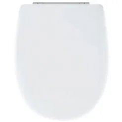 Abattant Wc Blanc OLFA - Ariane EASY CLIP Avec Frein De Chute