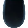 Abattant WC Ariane Soft Black Mat - Descente Assistée - Déclipsable - OLFA