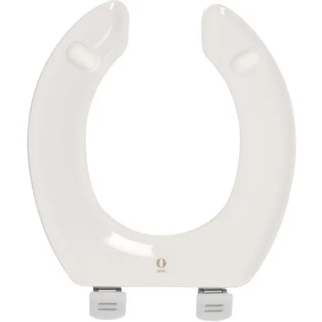 Abattant WC Blanc Simple - Anti-Contact - Olfa 2 Abattant WC Blanc Simple - Anti-Contact - Olfa – Image 2