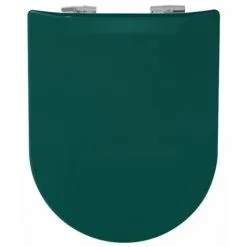 OLFA Abattant WOOD Slim Vert Alpin - Descente Manuelle