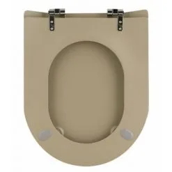 OLFA Abattant WOOD Slim Ficelle - Descente Manuelle -France OLFA Soldes Boutique 28294716 3