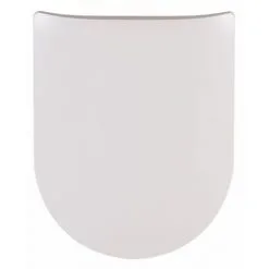 OLFA Abattant WOOD Slim Blanc Brillant - Descente Manuelle