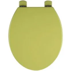 Abattant De Toilette - Bois Reticule - OLFA - Europe Vert Anis - Vert Anis