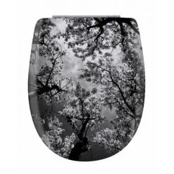 Abattant De Toilette - Bois Reticule - OLFA - Ariane Dream Descente Assistee Declipsable - Dream