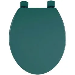 Abattant De Toilette - Bois Reticule - OLFA - Europe Bleu D'Eau - Bleu D'eau