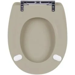 Abattant De Toilette - Bois Reticule - OLFA - Ariane Ficelle Descente Assistee Declipsable - Ficelle -France OLFA Soldes Boutique 35677391 3