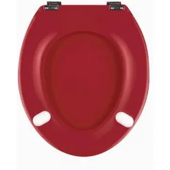 Abattant De Toilette - Bois Reticule - OLFA - Europe Vermillon - Vermillon -France OLFA Soldes Boutique 35677400 3