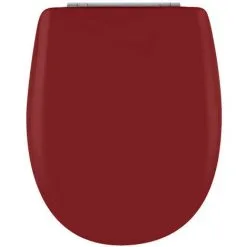 Abattant De Toilette - Bois Reticule - OLFA - Ariane Chili Descente Assistee Declipsable