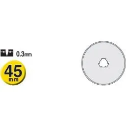 Lame De Rechange A 10 Pièce RB4510 OLFA