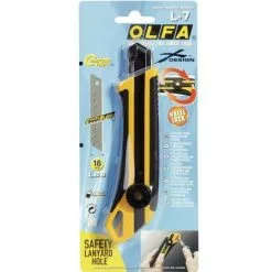 Cutter Grand Modèle OLFA L7, Lame 18 Mm 6 Cutter Grand Modèle OLFA L7, Lame 18 Mm -France OLFA Soldes Boutique 67367490 3
